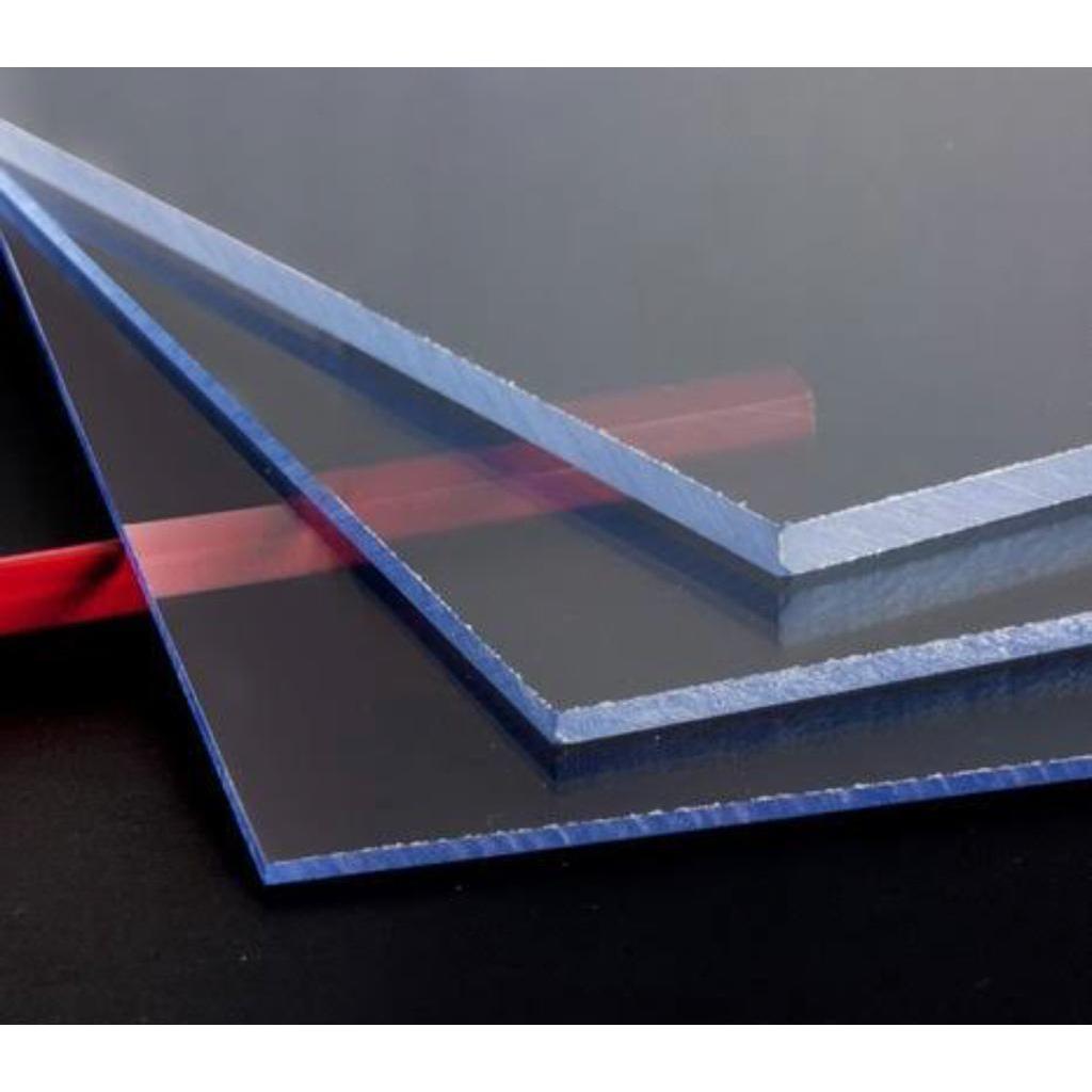2 Placas PS Cristal 60cm x 30cm com 1,5mm de espessura