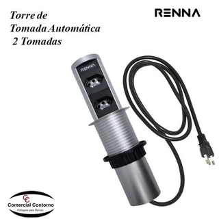 Torre Tomada Automática 2 Tomada Renna