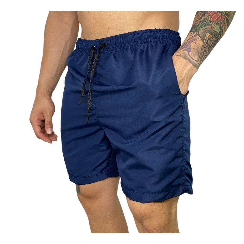 Shorts Tactel Mauricinho Masculino Praia Piscina | Shopee Brasil