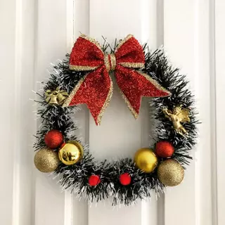 Guirlanda Natalina Nevada Simples
