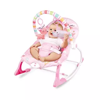 Cadeira de Bebê Descanso Infantil Repouseira Musical Vibratória Alimentação Refeição Função Balanço e Deitado - Baby Style