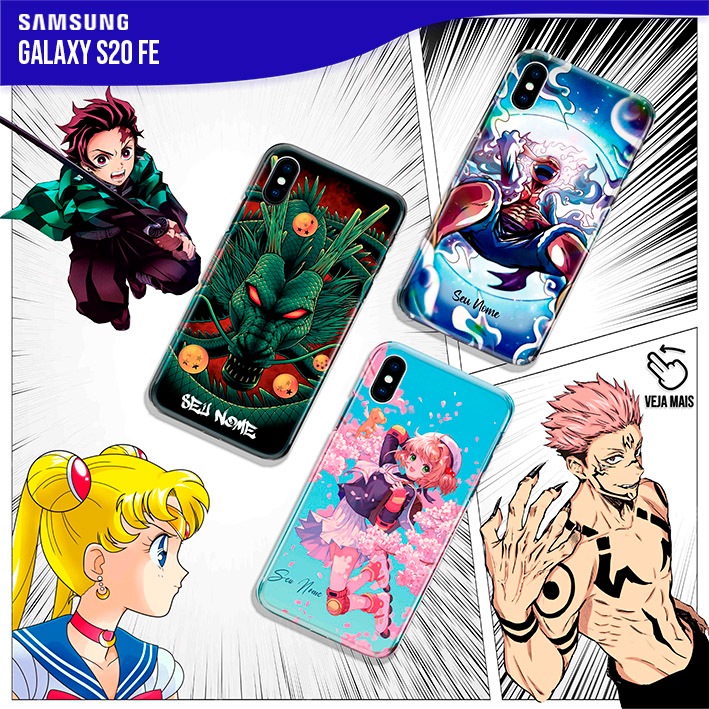Capa Capinha - Galaxy S20 FE - Animes