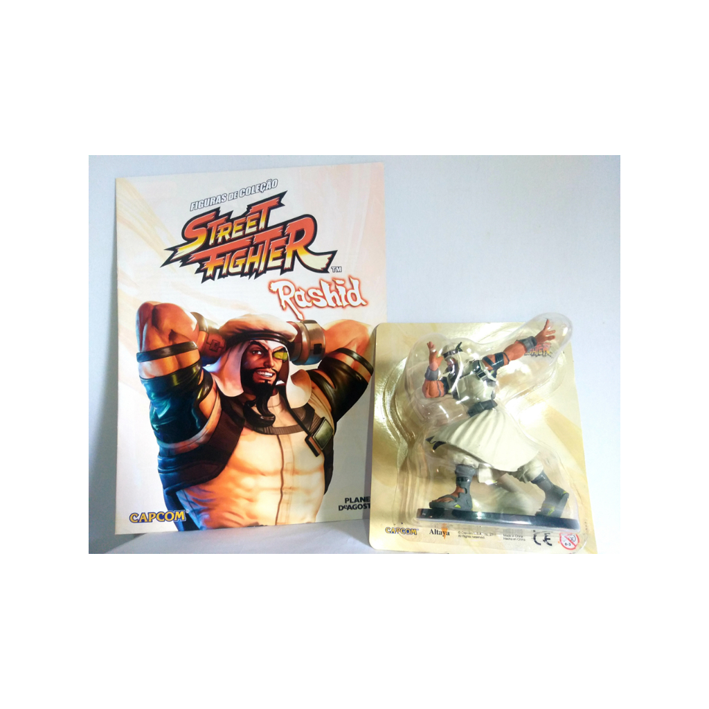 Action figure Rashid edição 56 Coleção Street Fighter - Planeta deAgostini Altaya