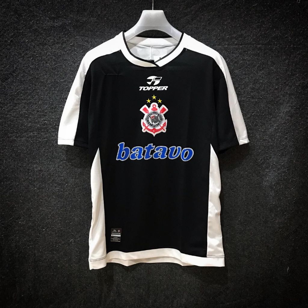 Camisa Corinthians Retro Mundial 2000 Batavo - Masculino - SPR