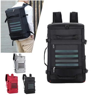 Mochila Grande Masculina Feminina De Viagem Bolsa Academia 3 em 1 Transversal, Mala de mão Unissex Multifuncional