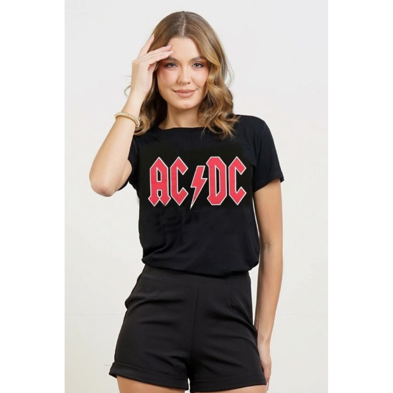 Camisa ac hot sale dc feminina