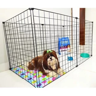 CERCADINHO PET DE TELA ARAMADA PARA ANIMAIS DE ESTIMAÇÃO
