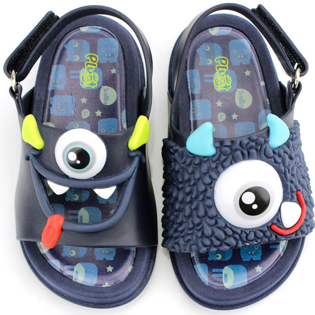 Plugt Mini Bizz Sandalias Plugt Infantil Cereja Sandalia Plugt