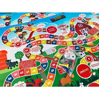 1 Jogo De Tabuleiro Personalizado - Escolha Seu Tema Jogos Educativos Para Todas As Idades em Oferta na Shopee