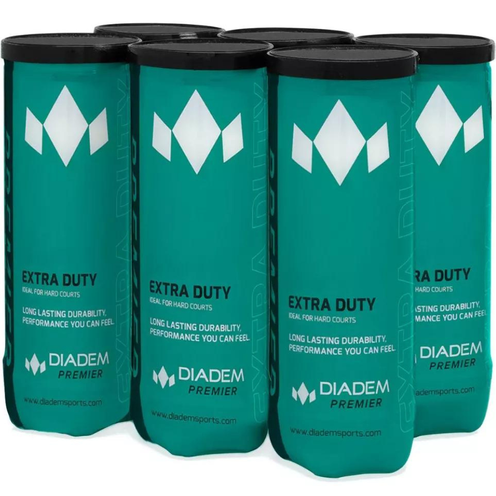 Bola De Tênis Diadem Premier Extra Duty Pack Com 06 Tubos Shopee Brasil