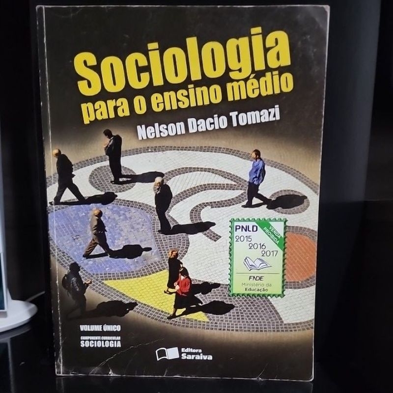 Livro Sociologia para o ensino médio editora Saraiva | Shopee Brasil