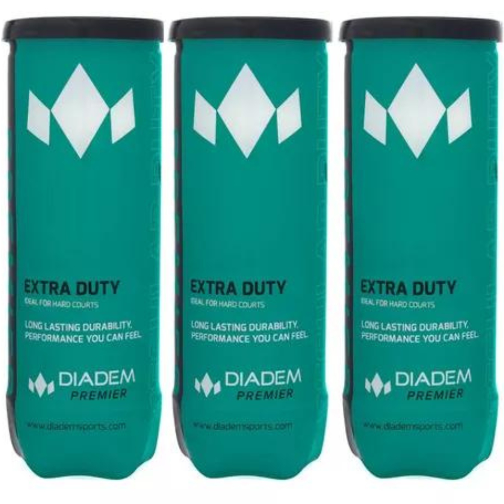 Bola De Tênis Diadem Premier Extra Duty Pack Com 03 Tubos Shopee Brasil