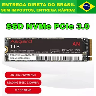 SSD NVMe PCIe3.0 m.2 ASGARD, XRAYDISK , WALRAM, 128GB,256GB,512GB,1TB ENVIO ALEATÓRIO