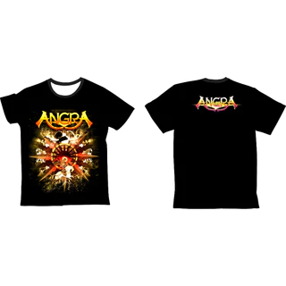 Camiseta Angra Tecido Dry Fit Poliéster