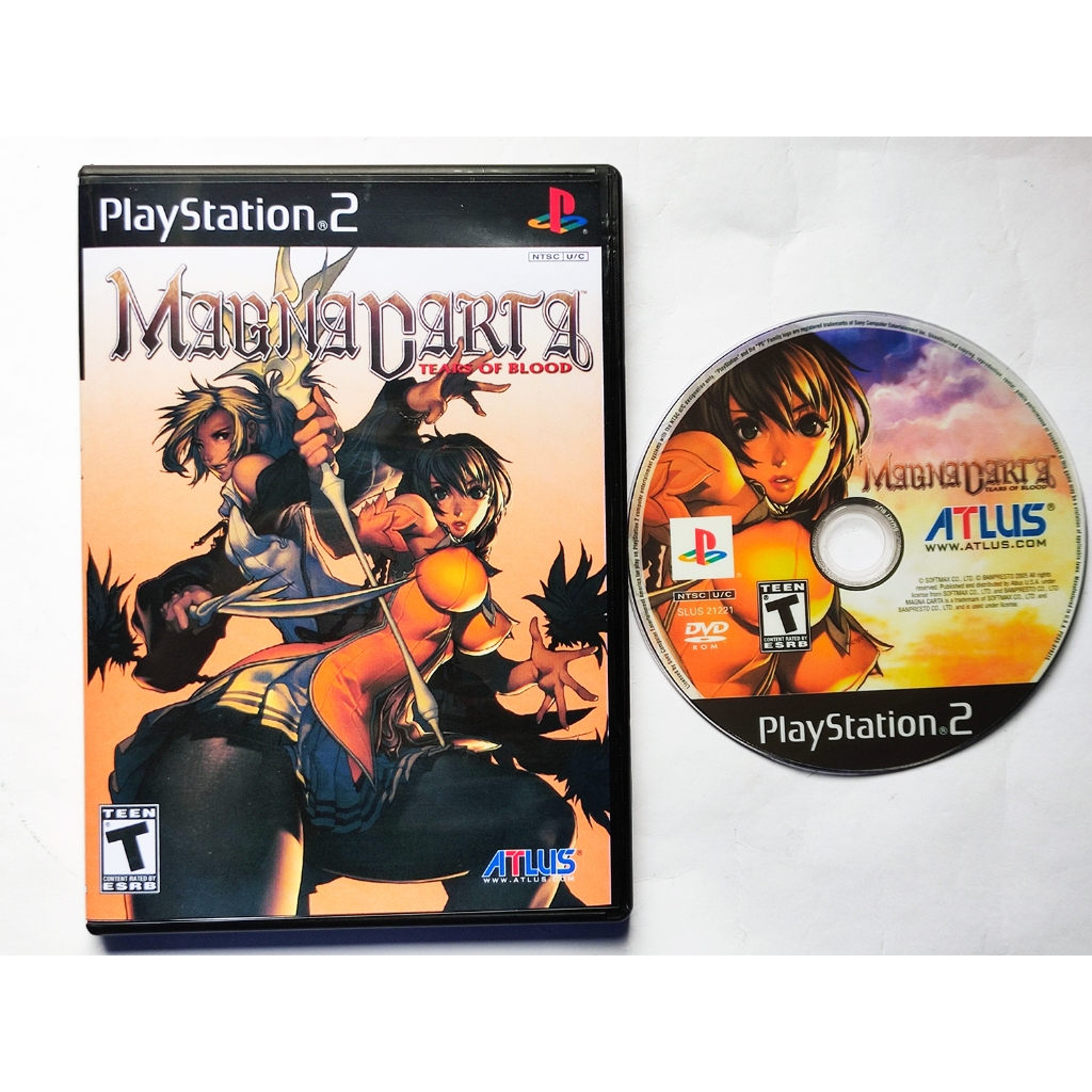 Jeu PS2 Magna Carta - Version Japonaise NTSC-J - Édité Par Banpresto - Bon État
