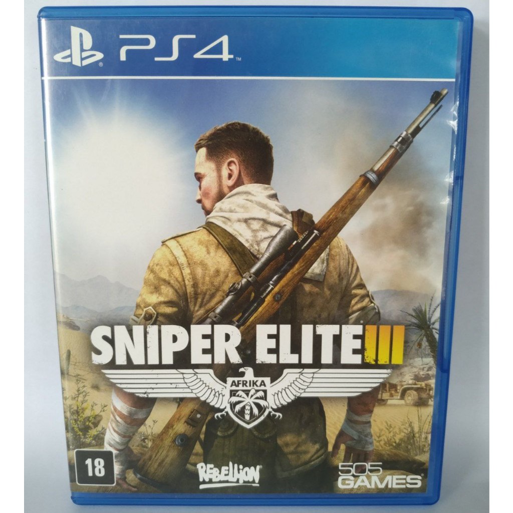 Jogo Sniper Elite V2 Ps3 Mídia Física Original Novo + Nf - 505