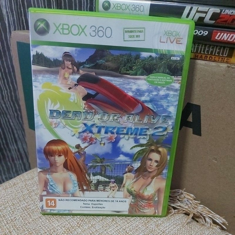 dead or alive xtreme 2 XBOX 360 | Shopee Brasil