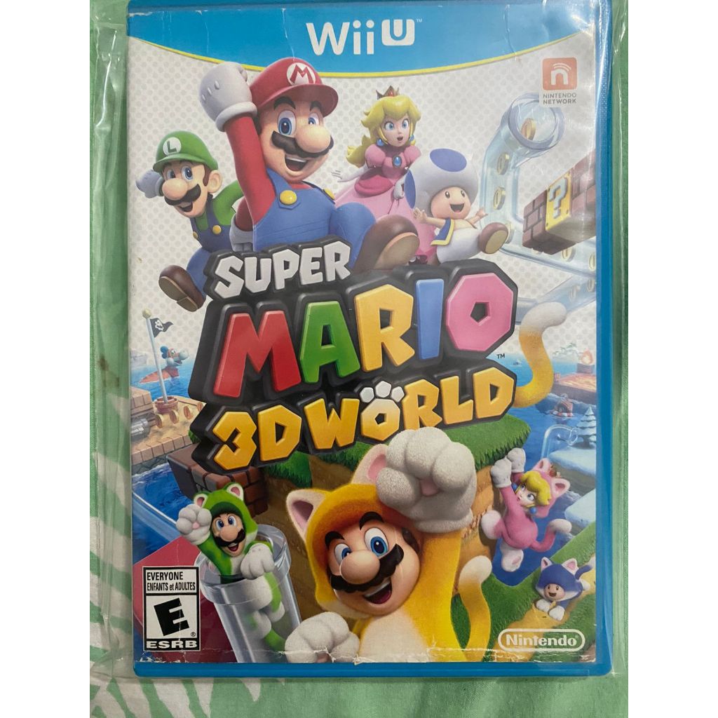 Super Mario 3D World Nintendo Wii U Shopee Brasil