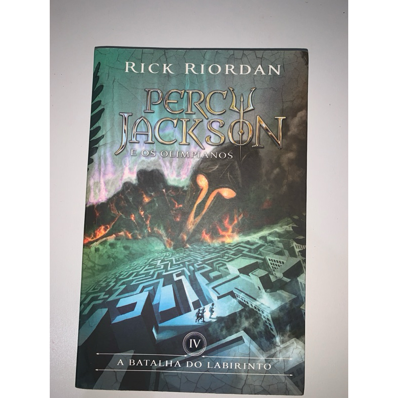 A Batalha Do Labirinto - Percy Jackson E Os Olimpianos 4 | Shopee Brasil