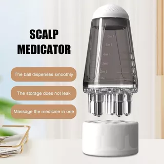 Mini Aplicador Portátil De Couro Cabeludo Tratamento Do Óleo De Soro De Crescimento Aplicar O Cabelo Penteador De Massagem Da Cabeça