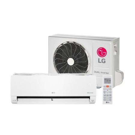 Ar Condicionado LG Split Inverter Dual, 18.000 BTUs, Frio, Serpentina em  Cobre, Selo Procel A | 220V