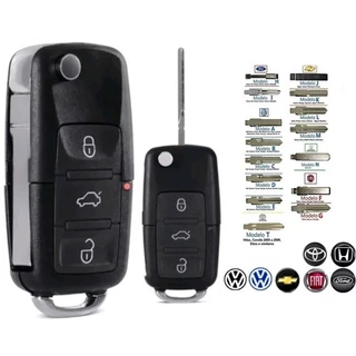 Chave Canivete Positron Modelo VW G5 Flex Multimarcas