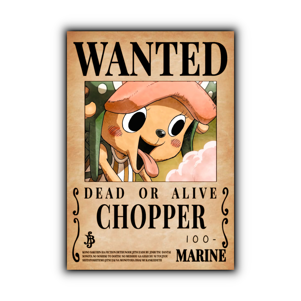 A recompensa da mordaça de Chopper não reflete seu verdadeiro