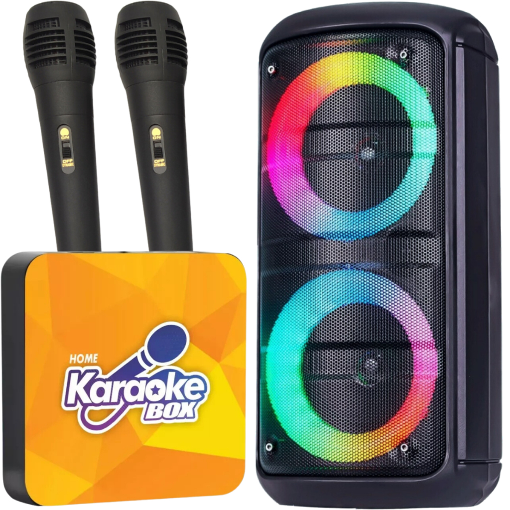 Karaoke Box Home Sistema Com Pontuação Para Família Diversão Garantida