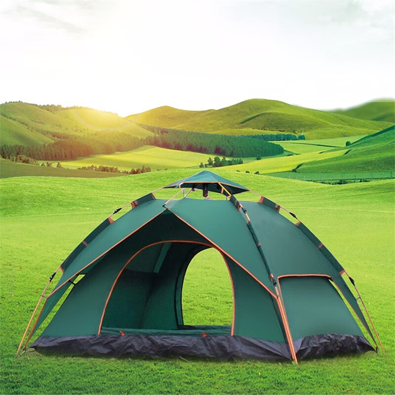 NEWHAWAII Tendas Pop-up Acampamento Para 3-4 Pessoas Barraca Familiares Prova D'água