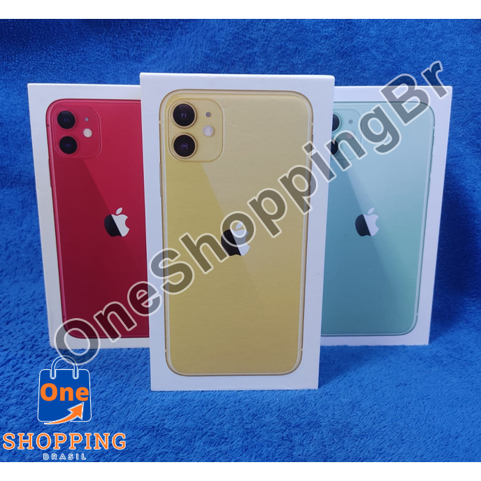 CAIXA DO IPHONE 11 - ACOMPANHA MANUAL + CHAVE CHIP