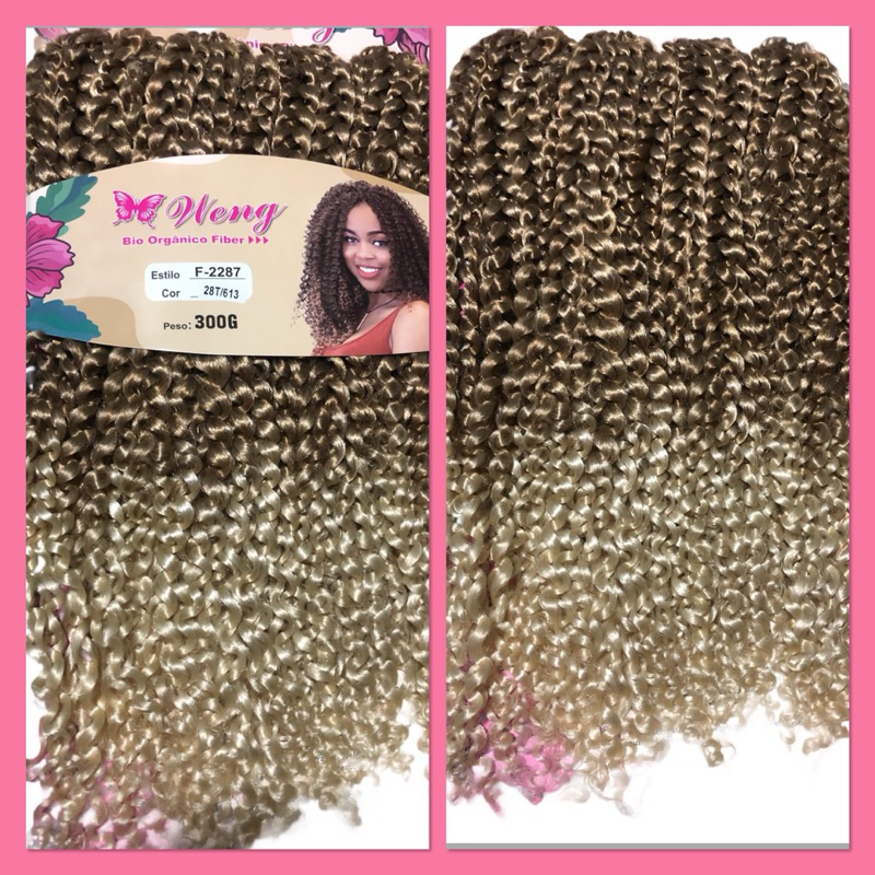 Cabelo Cacheado Bio Fibra Iza fashion Classic -300 gr em Promoção na Shopee  Brasil 2023