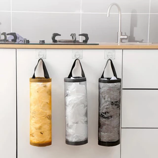 Puxa Saco e Porta Sacolas 37,5 Organizador de Sacola Sacolinhas Plásticas 3 Cores Dobrável Prático Plástico Multiuso em Oferta na Shopee