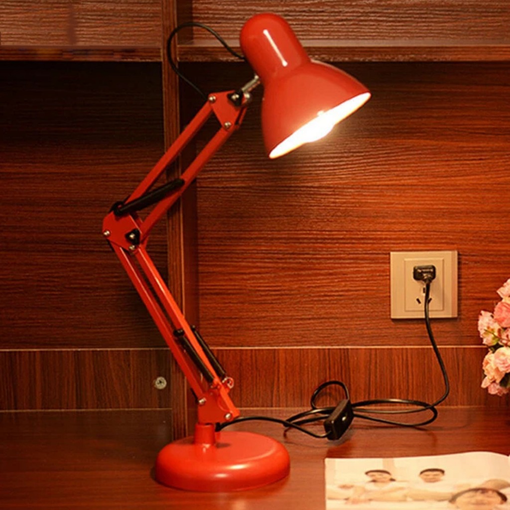 Luminaria Articulada Pixar C/garra Escritorio Leitura Abajur