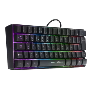 Teclado Gamer Qwerty Luz Led RGB Chroma ABNT Português Brasil Knup KP-TE106