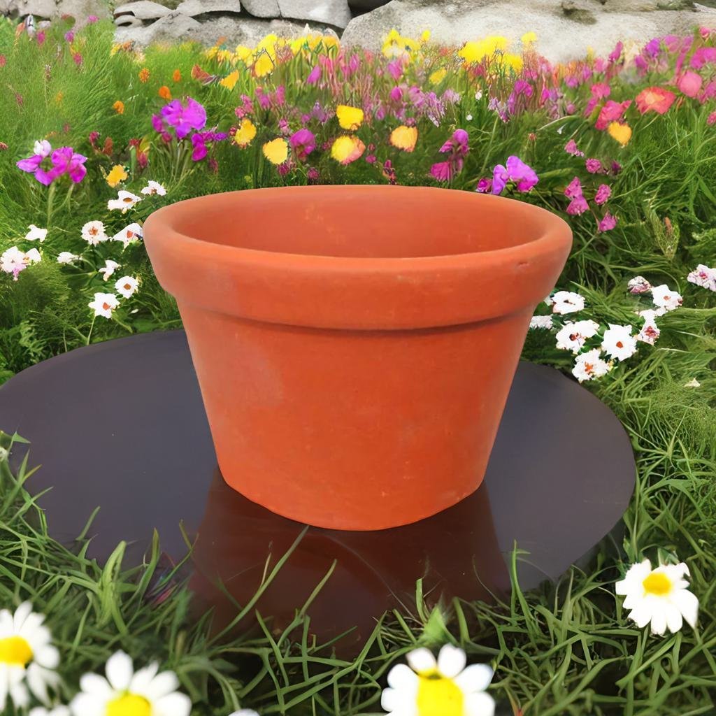 Kit 30 unidades Vaso de Barro 9cm Cerâmica para Jardim Plantas e Flores ...