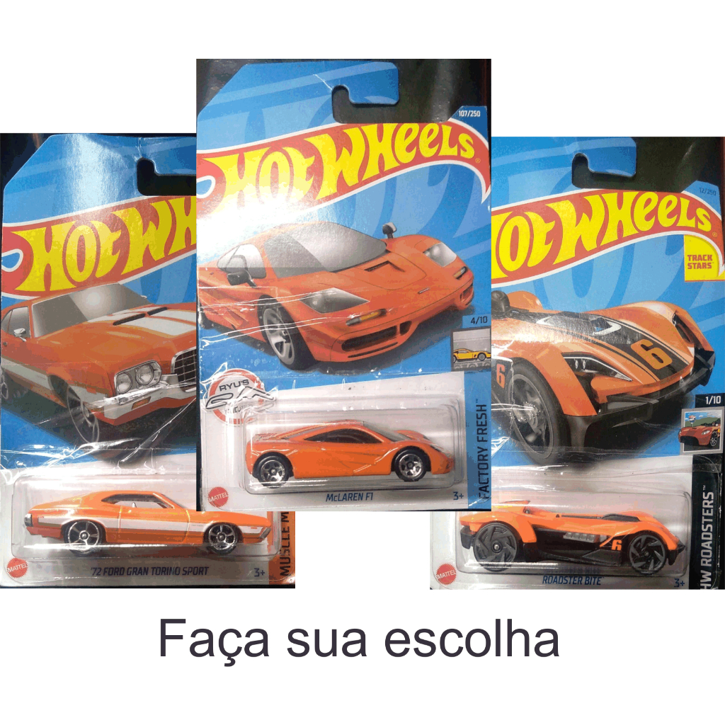 Carrinhos Hot Wheels Mattel, ESCOLHA O SEU MODELO!