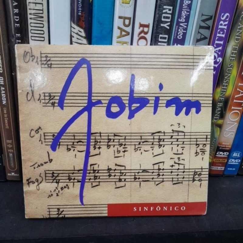 CD Tom Jobim Sinfônico duplo