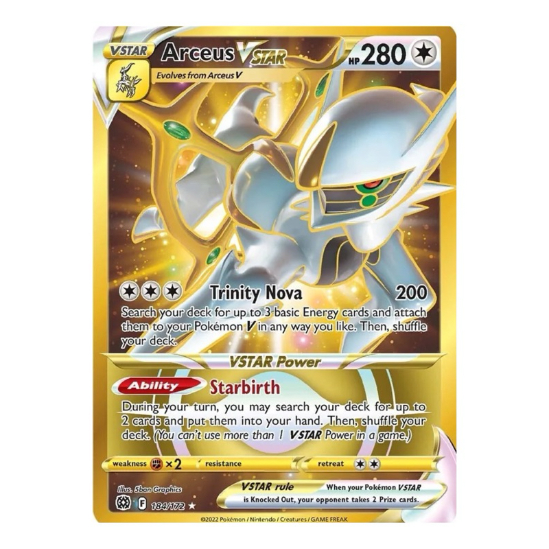 Kit 54 Cartas Cartinha de Pokemon Inglês Dourada Brilhante Vmax Gx