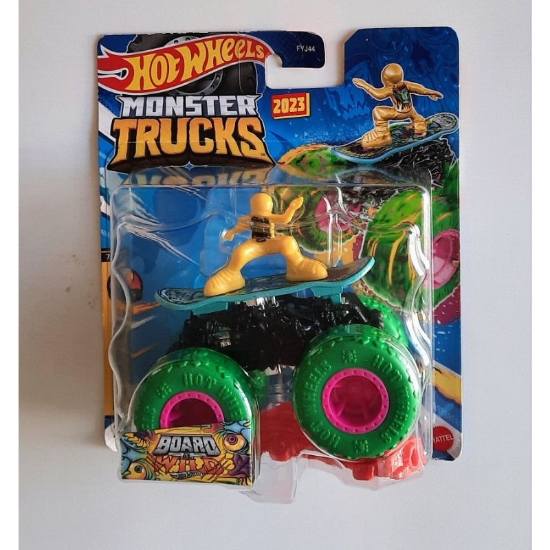 Hot Wheels Monster Trucks 1:64 - Battitude - FYJ44 - Mattel - Real  Brinquedos