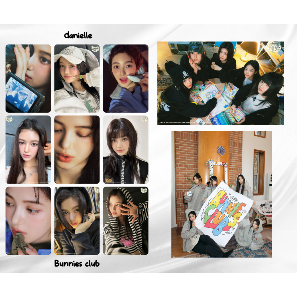 【レビューを書けば送料当店負担】 club Bunnies - JEANS NEW - Photocard Fanmade Kpop Kit アイドル