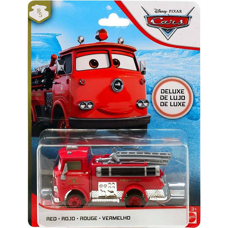 Disney Cars Red Bombeiro Deluxe Radiator Springs Mattel