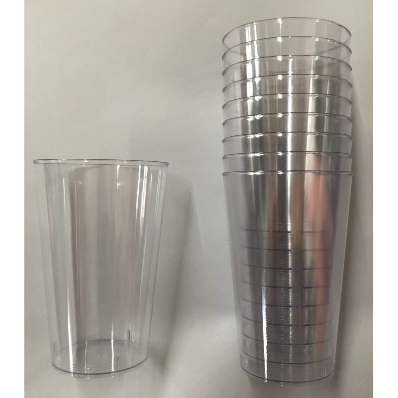80 copo acrílico descartável 300 ml