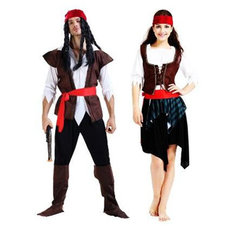 Fantasia Masculina Pirata Barba Negra Festa Halloween Carnaval