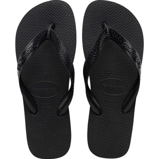 Chinelo Havaianas top 45/46 Sandália Masculina Original Preto Grande Pronta Entrega