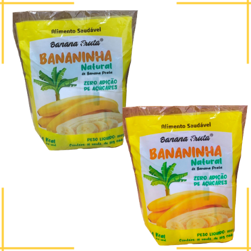 Doce de banana 100% Natural BanaBrazil 10 unidades 230g em Promoção na  Americanas