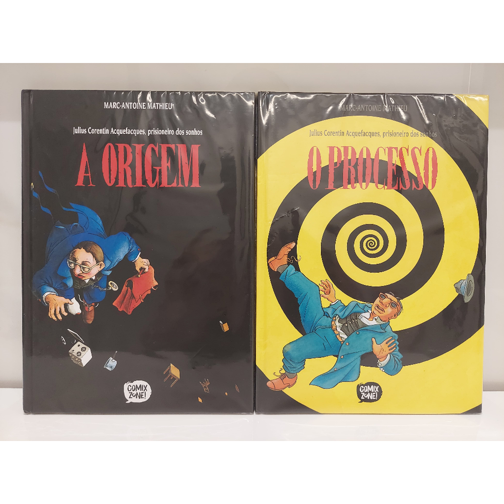 HQ Prisioneiro dos Sonhos A Origem e O Processo volumes 1 e 2 Marc ...