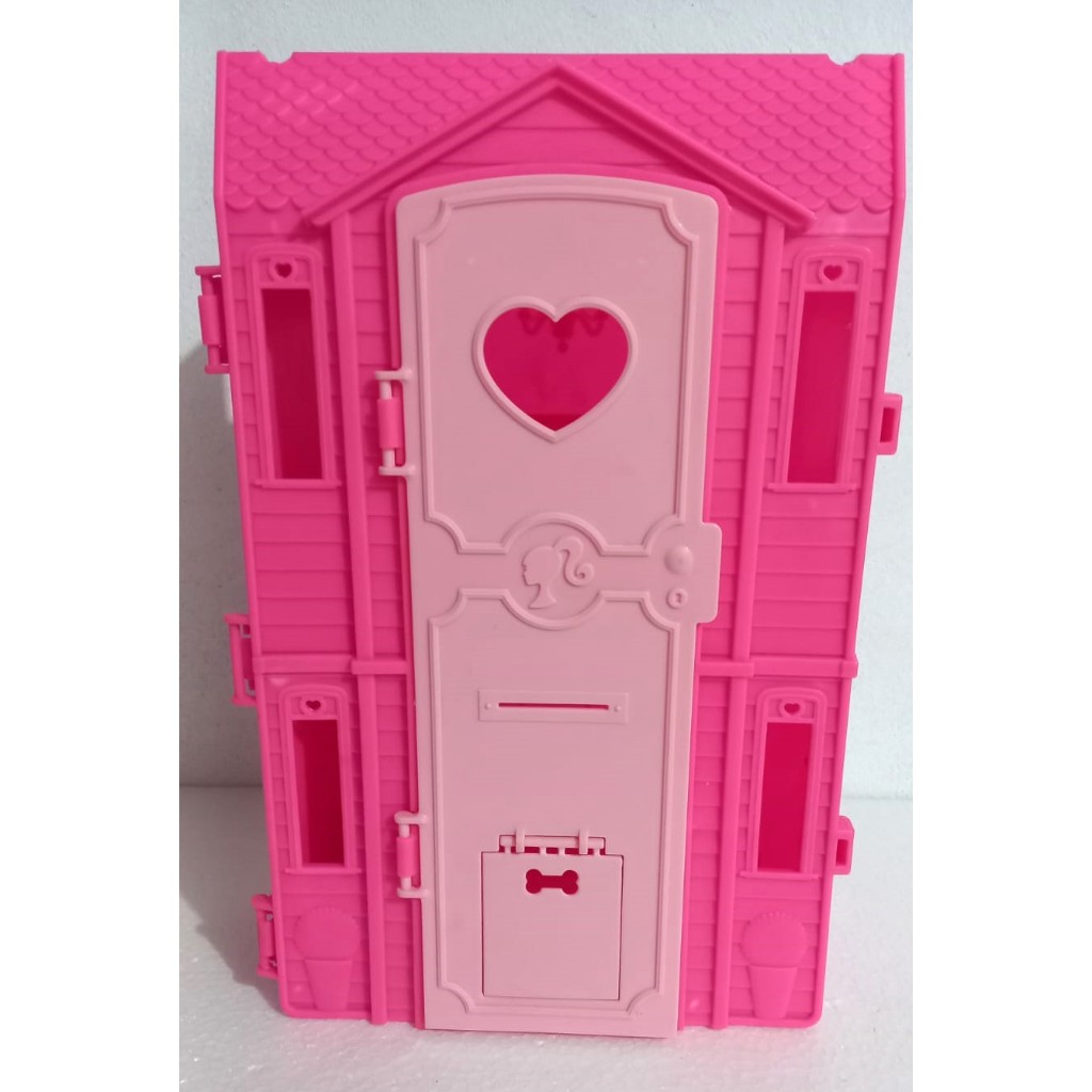 Casa Da Barbie Mdf Cru Casa De Boneca 1.30cm Brinquedo Grand