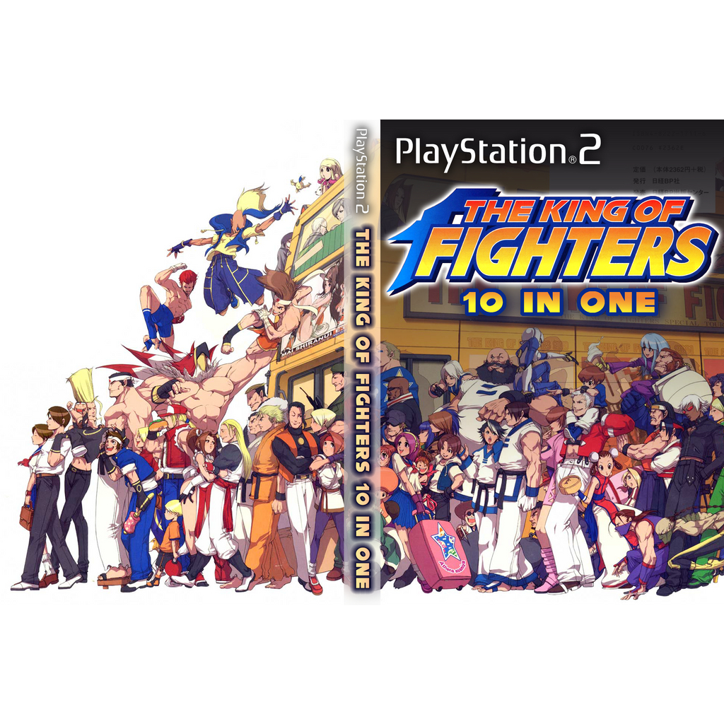 The King Of Fighters 10 In 1 - Dvd - Ps2 Playstation 2