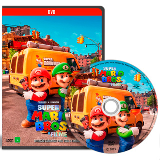 Dvd Super Mario Bros O Filme 2023 Sonic O Filme 2020 Elementos