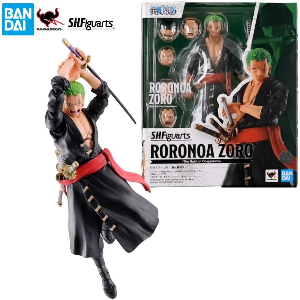 Roronoa Zoro (The Raid on Onigashima) - S.H Figuarts - One Piece - Bandai / Lacrado PRONTA ENTREGA